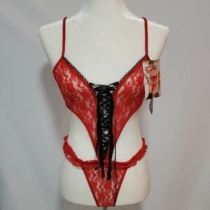 Sexy red and black  Lingerie